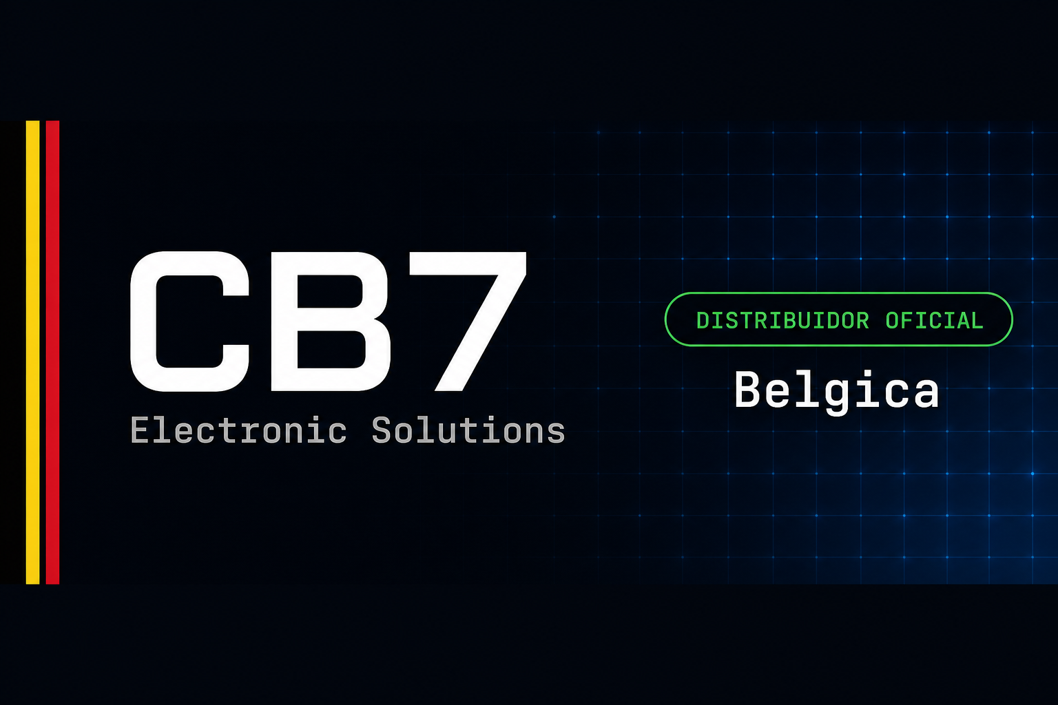 CB7 Electronic Solutions — distribuidor oficial en Belgica